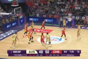 澳大利亚打出一波9-0实现反超!男篮喊出暂停