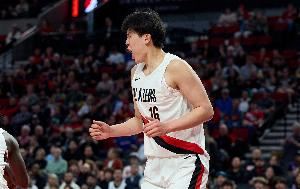夏普谈与杨瀚森传切配合:他是很棒传球手 我是很好的终结者